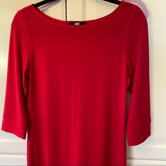 LIKE NEW RED DRESS - Picture 3 of 8